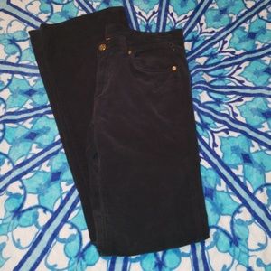 3/$20 Tory Burch Classic Jean Cords Black 26